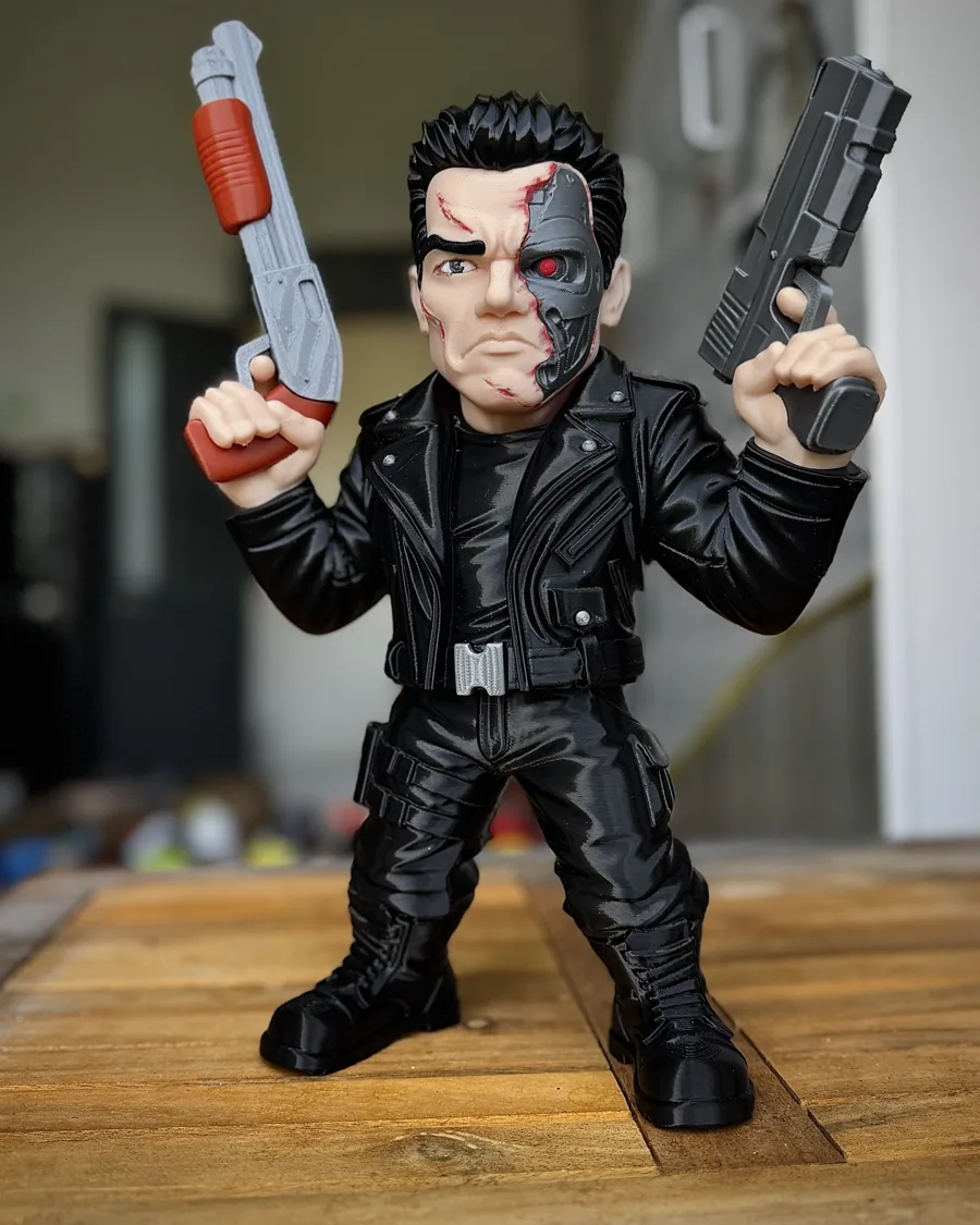Terminator T800 3D printed collectible