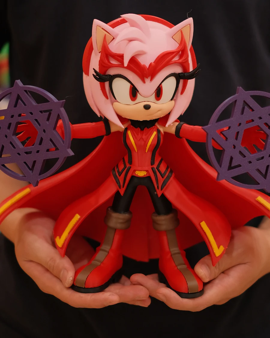 Scarlet Amy Amy Rose X Scarlet Witch 3D printed collectible