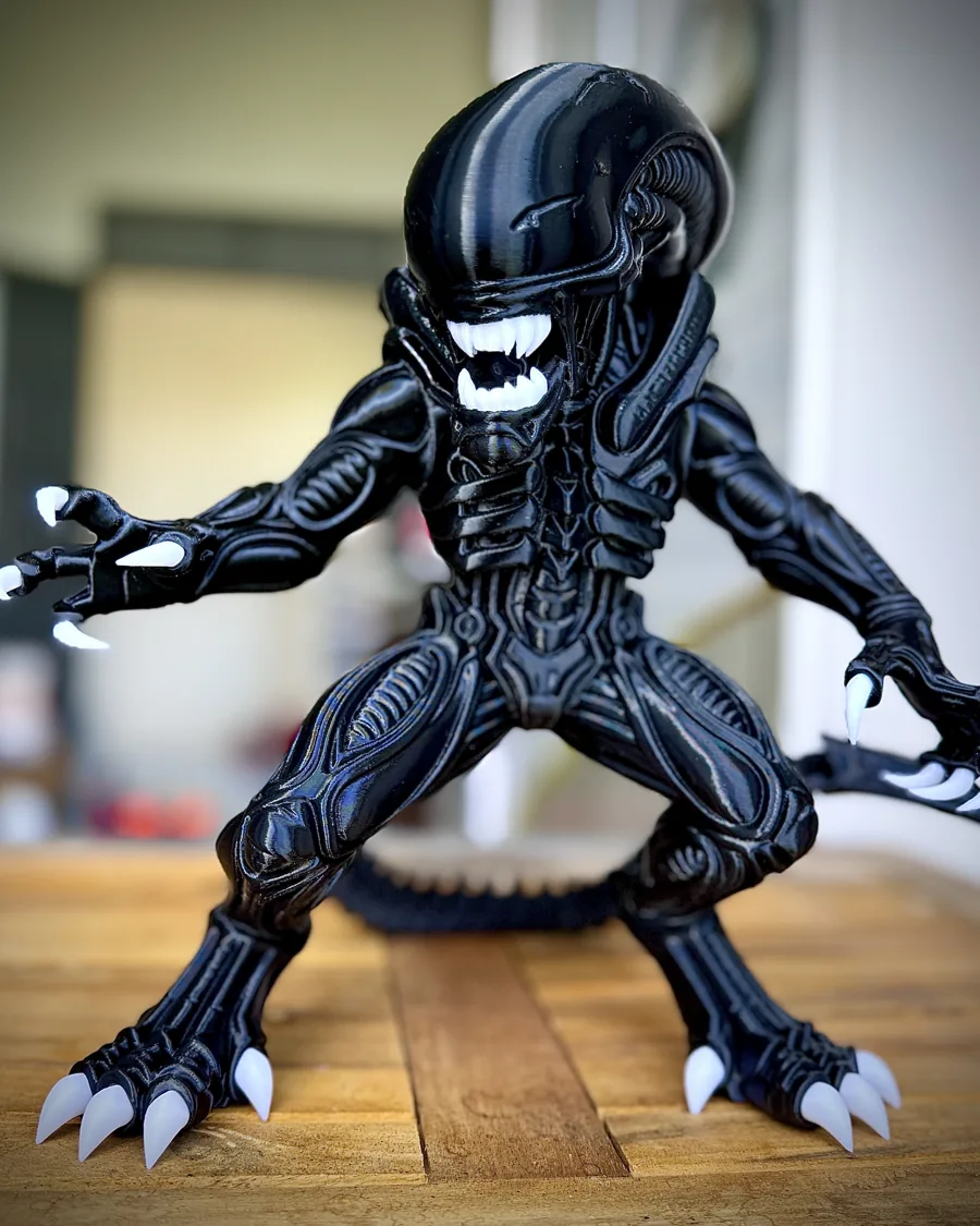 Xenomorph 3D printed collectible