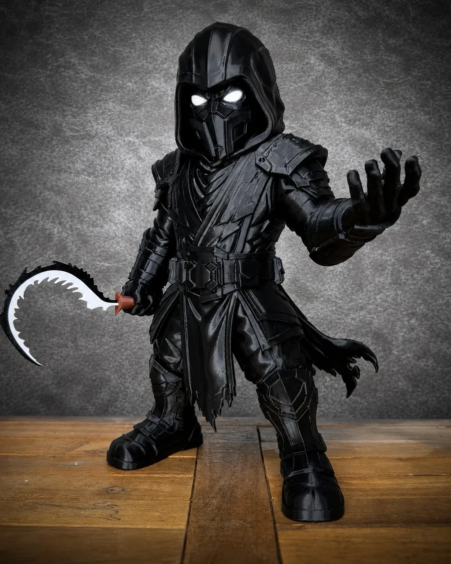 Noob Saibot Mortal Kombat 3D printed collectible