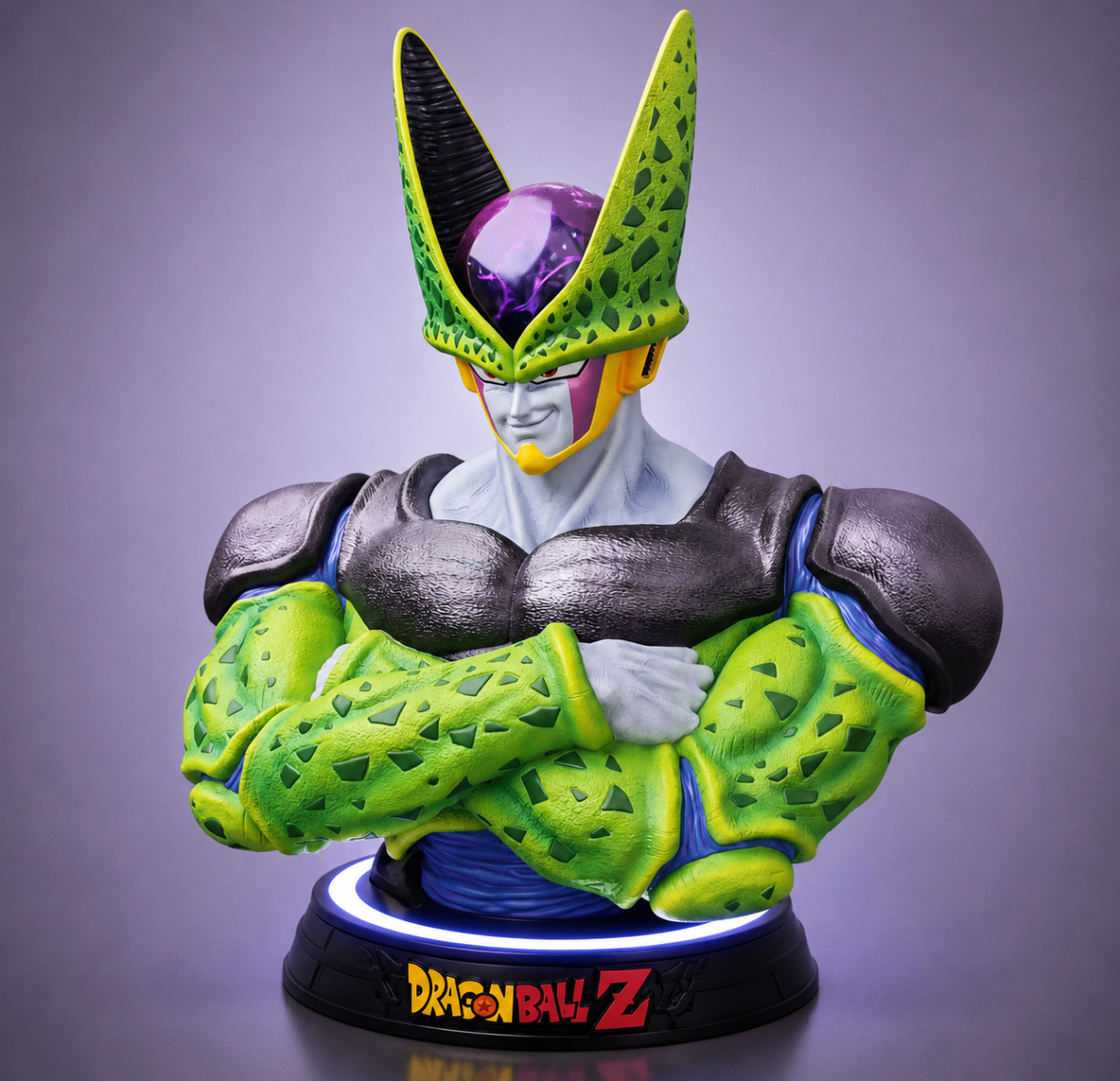 Bio-Android Bust 3D printed collectible