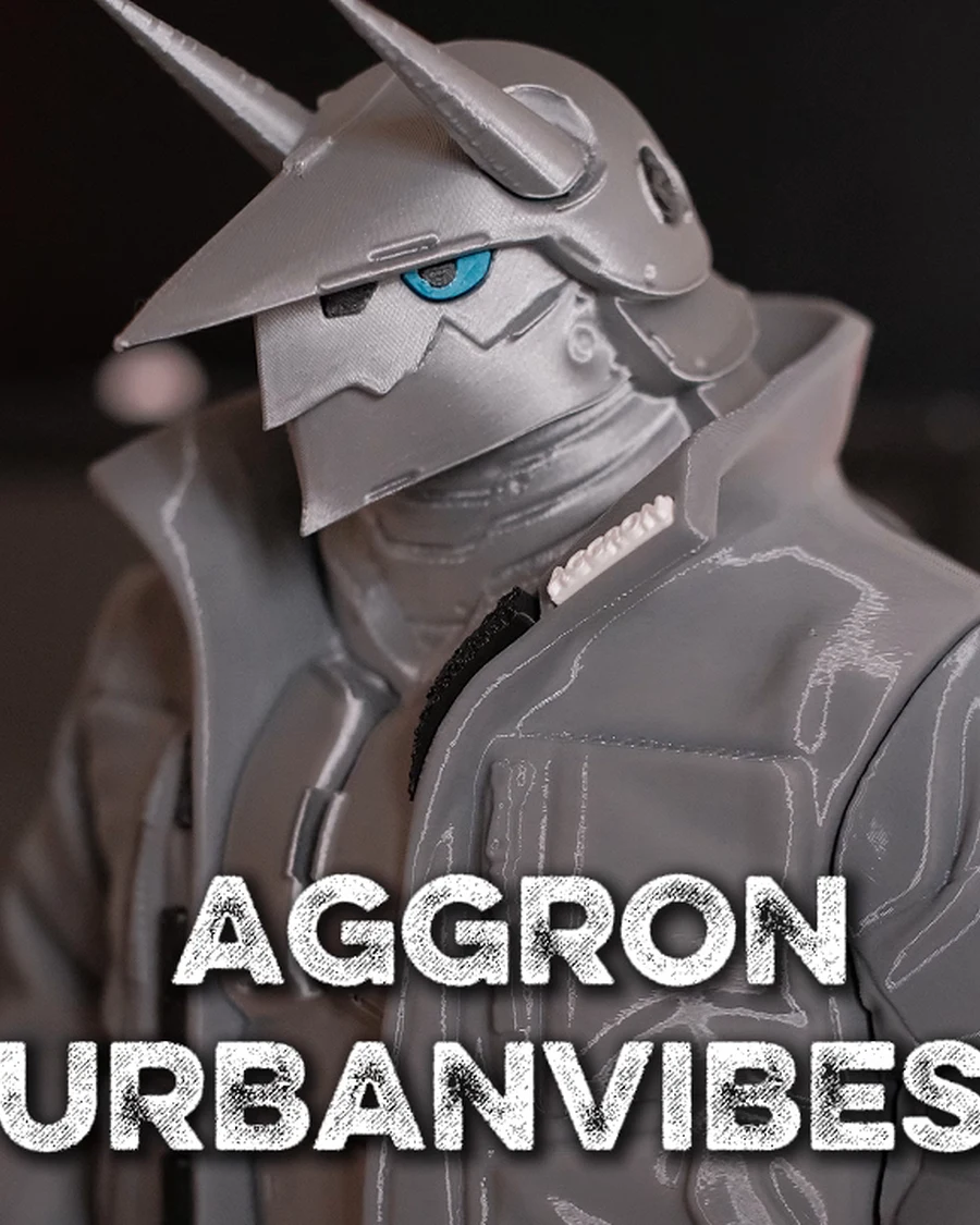 Aggron Pokémon Urban Vibes 3D printed collectible