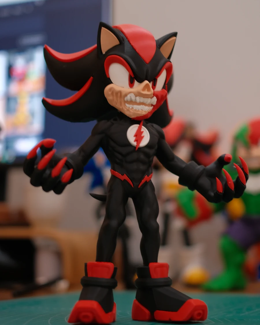 Flash Shadow Shadow X Black Flash 3D printed collectible