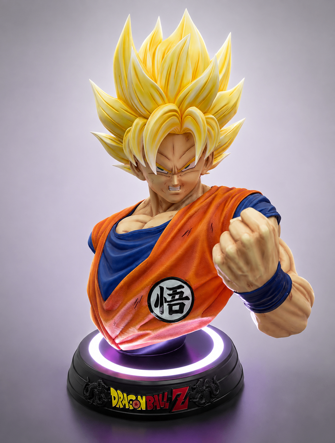 Golden Warrior Bust 3D printed collectible