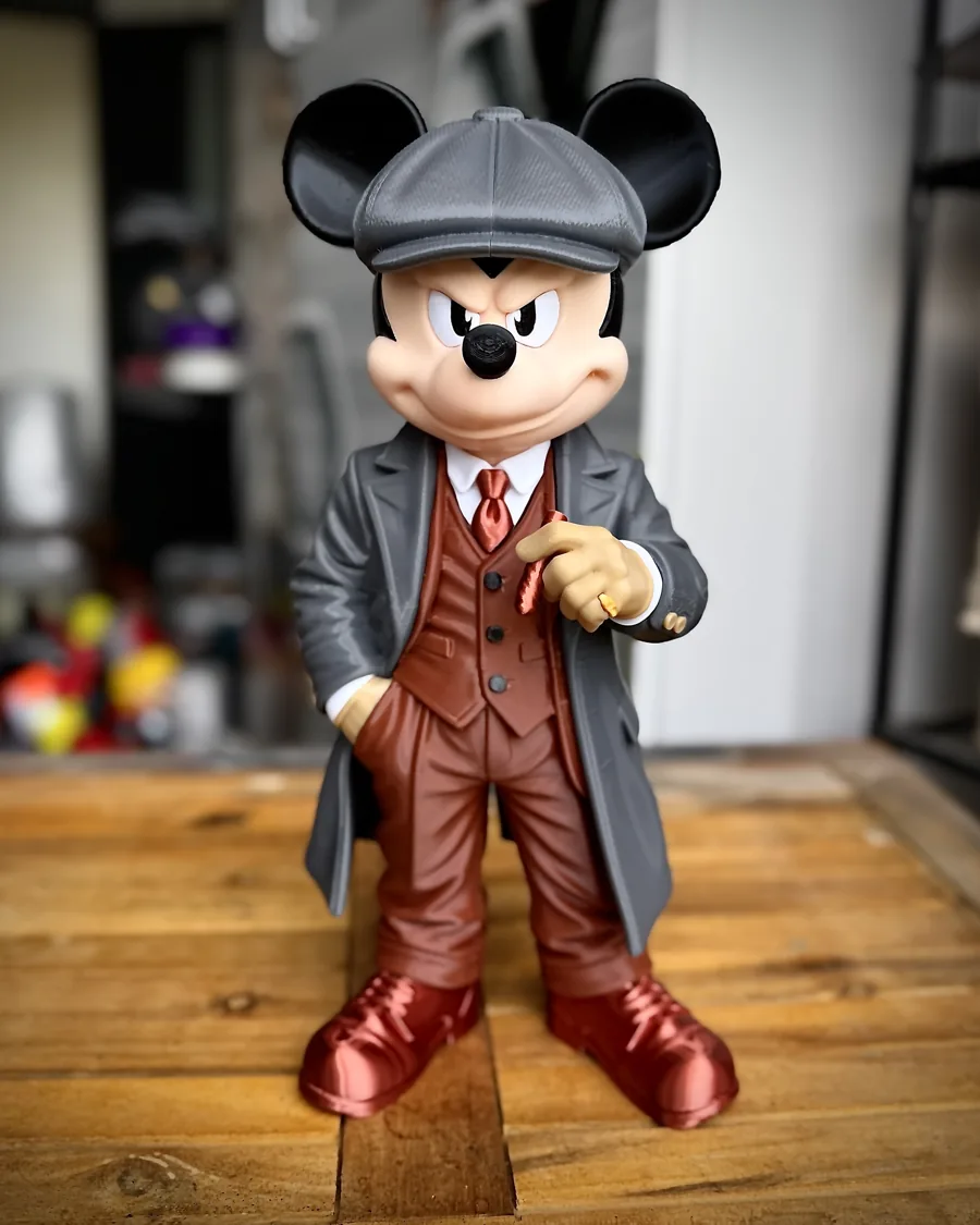 Mickey Mouse Peaky Blinders Urban Vibes 3D printed collectible