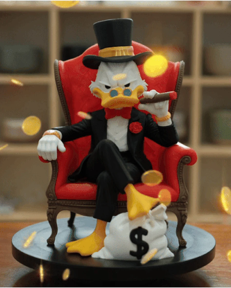 Scrooge McDuck The Drip McDuck Urban Vibes 3D printed collectible