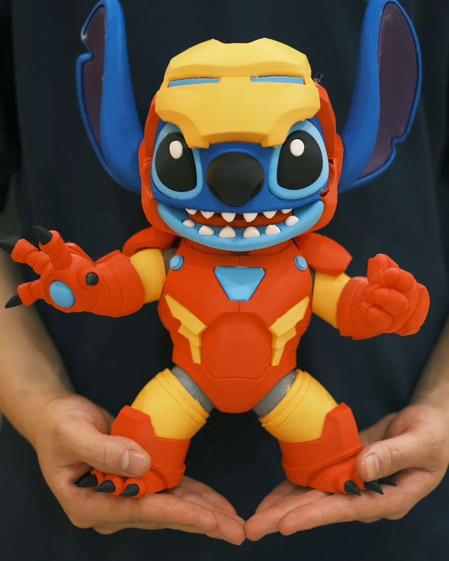 StitchMan Stitch X Ironman 3D printed collectible