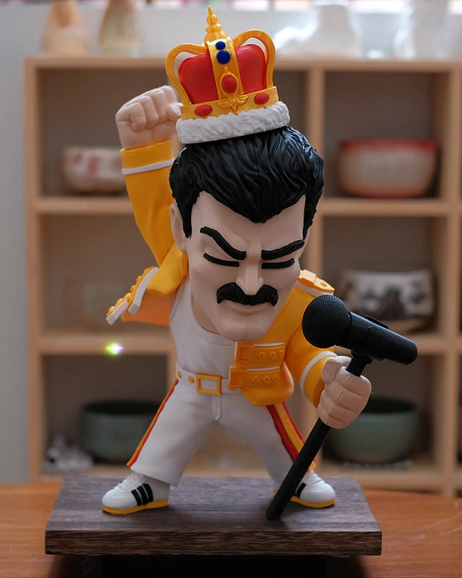 Freddie Mercury - The King of Queen 3D printed collectible