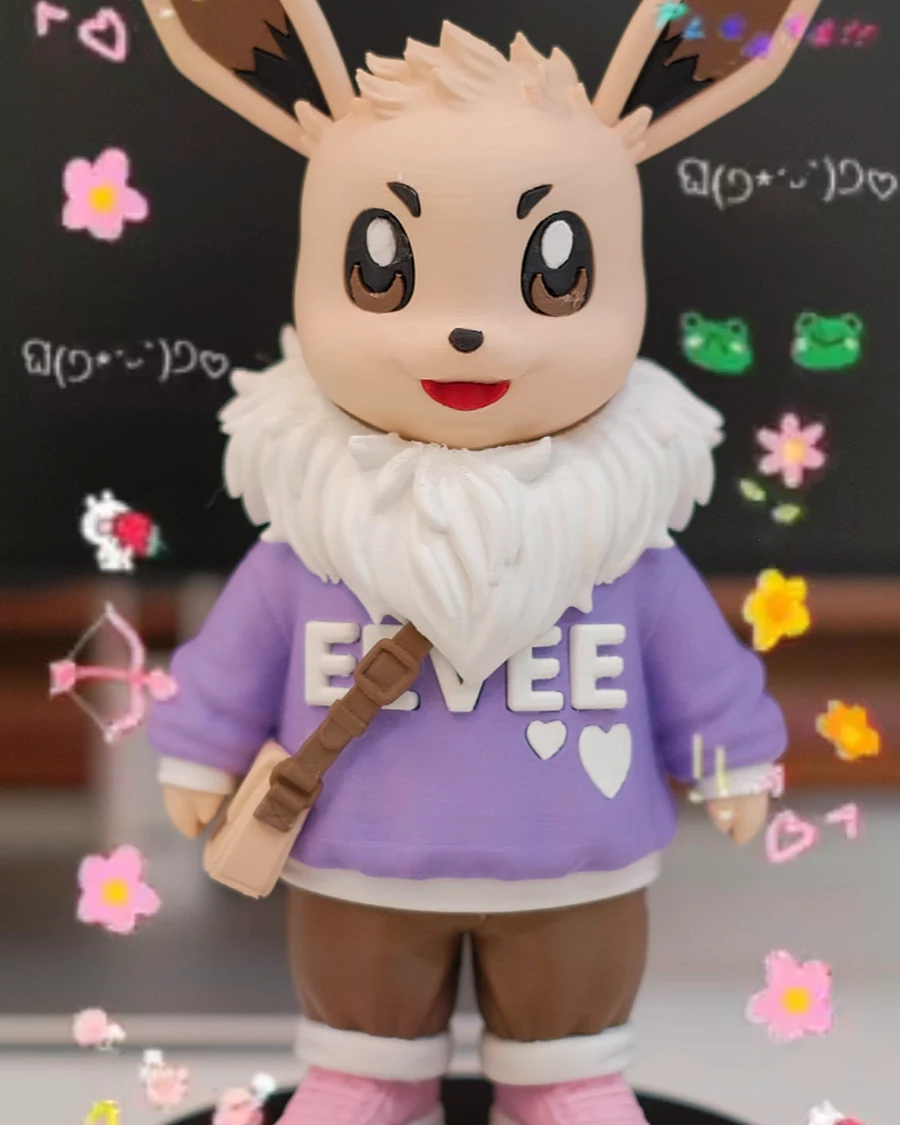 Eevee - Urban Vibes Edition 3D printed collectible