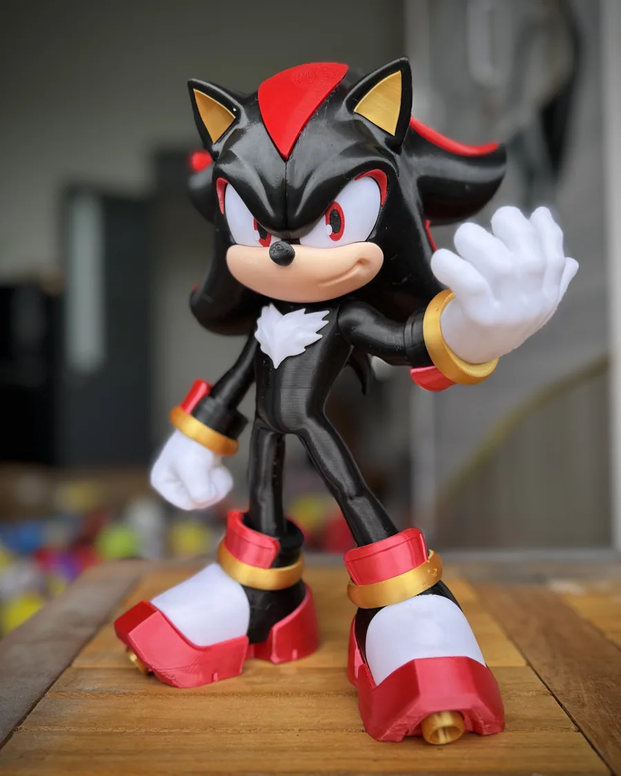 Shadow The Hedgehog 3D printed collectible