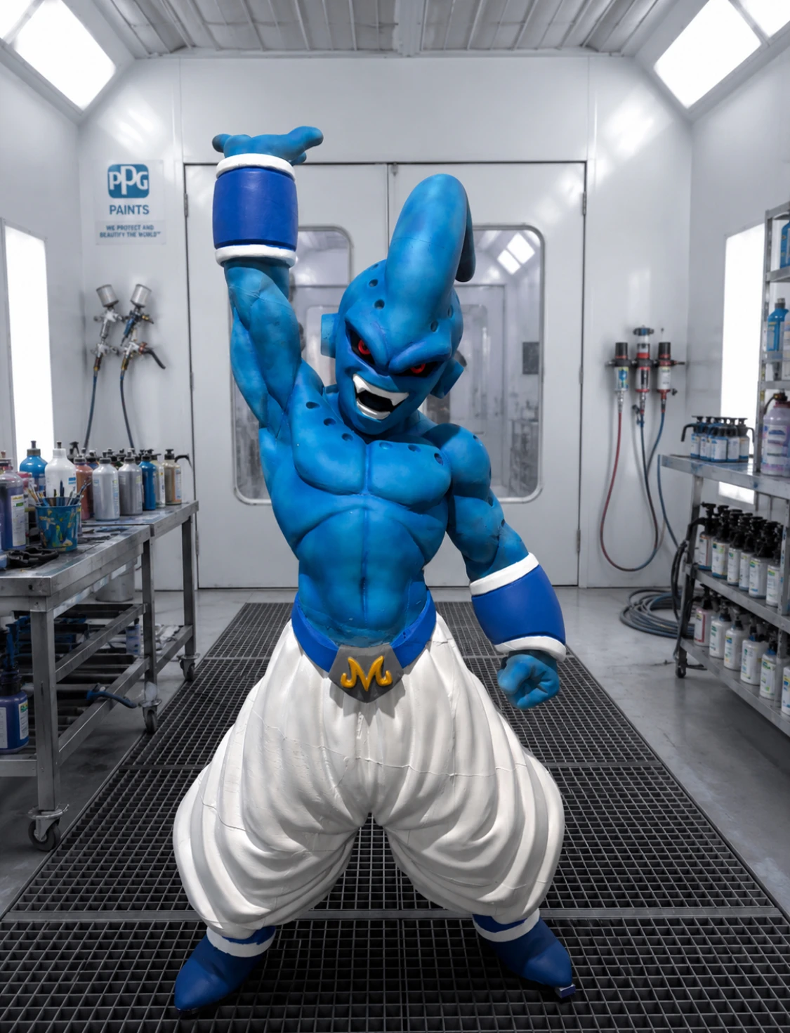 Kid Buu 3D printed collectible