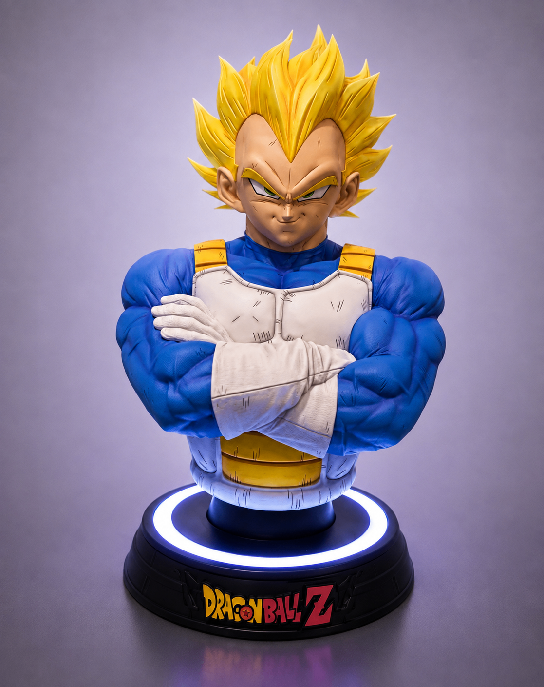 Saiyan Prince (Golden) Bust 3D printed collectible