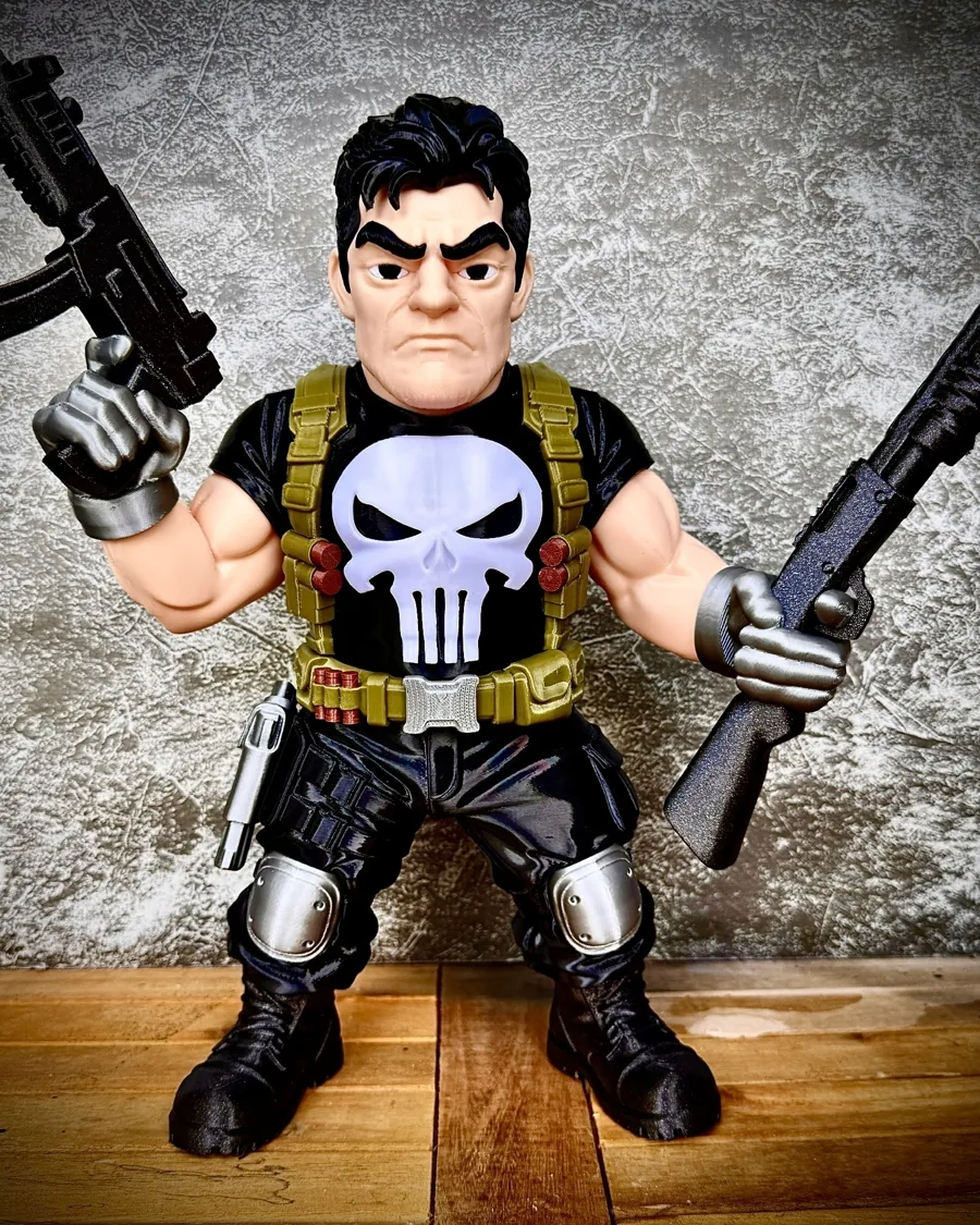 Punisher 3D printed collectible